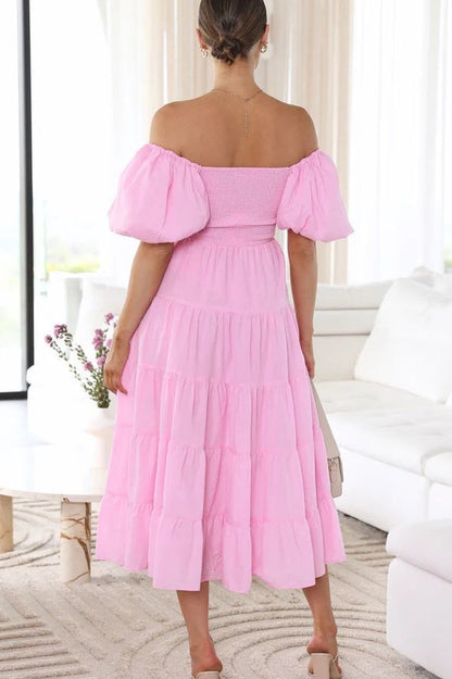 Anne Elegant Tiered Dress