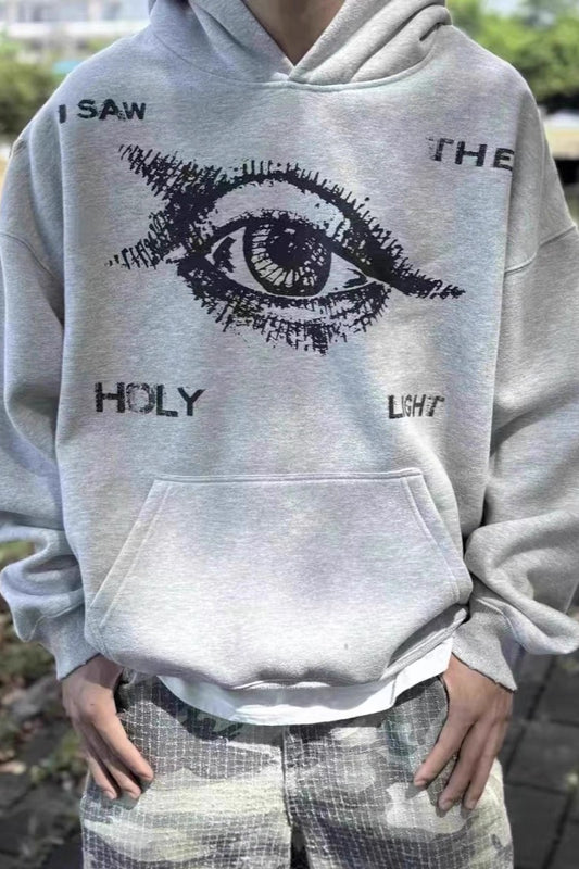 Eye Graphic Heavyweight Pullover Hoodie