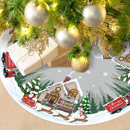 Nativity Christmas Tree Skirt - 48 Inches