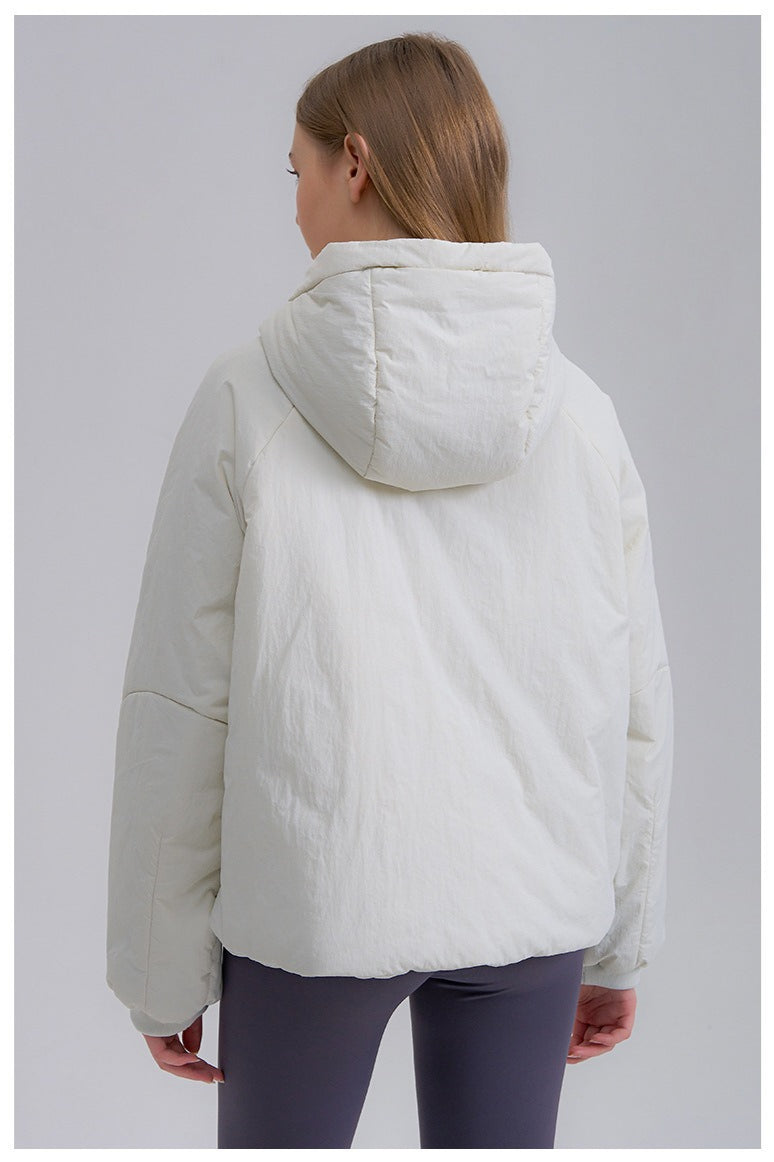 Relaxed Fit Short Puffer Jacket