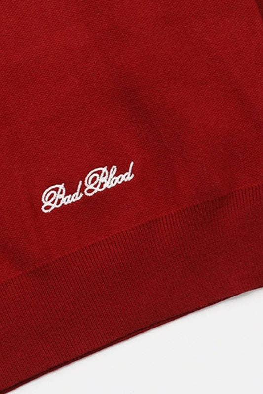 Casual Vintage Crew Neck Sweater