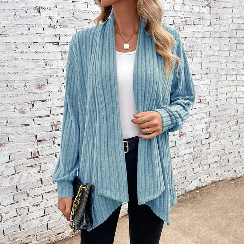 Casual Knitted Cardigan Sky Blue best Best Sellings cardigan cardigans clothes Sale tops Topseller