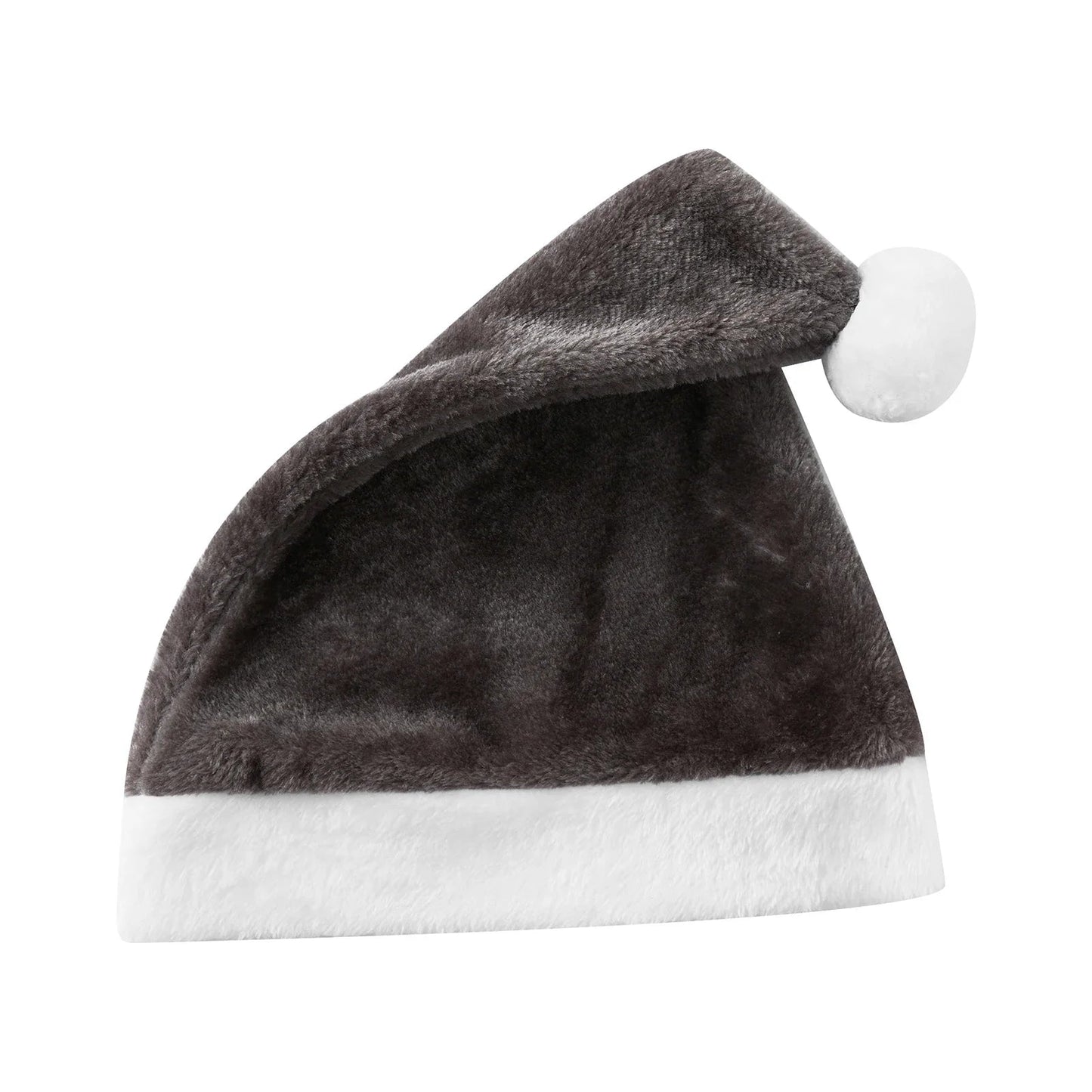 Plush Santa Claus Cosplay Party Hat for New Year Celebrations