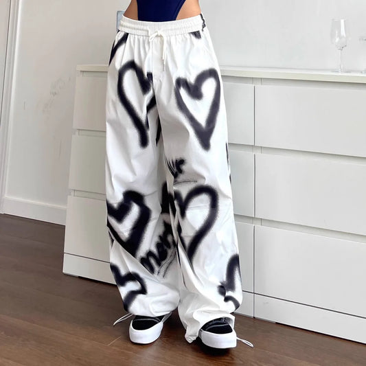 Graffiti Hip Hop Loose Casual Pants