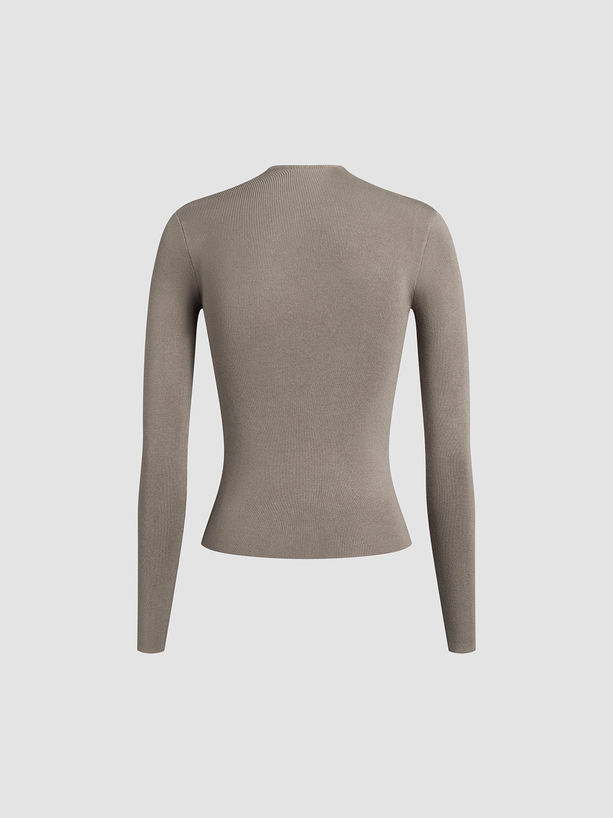 Asymmetrica V-Neck Graceful Long Sleeve Shirt