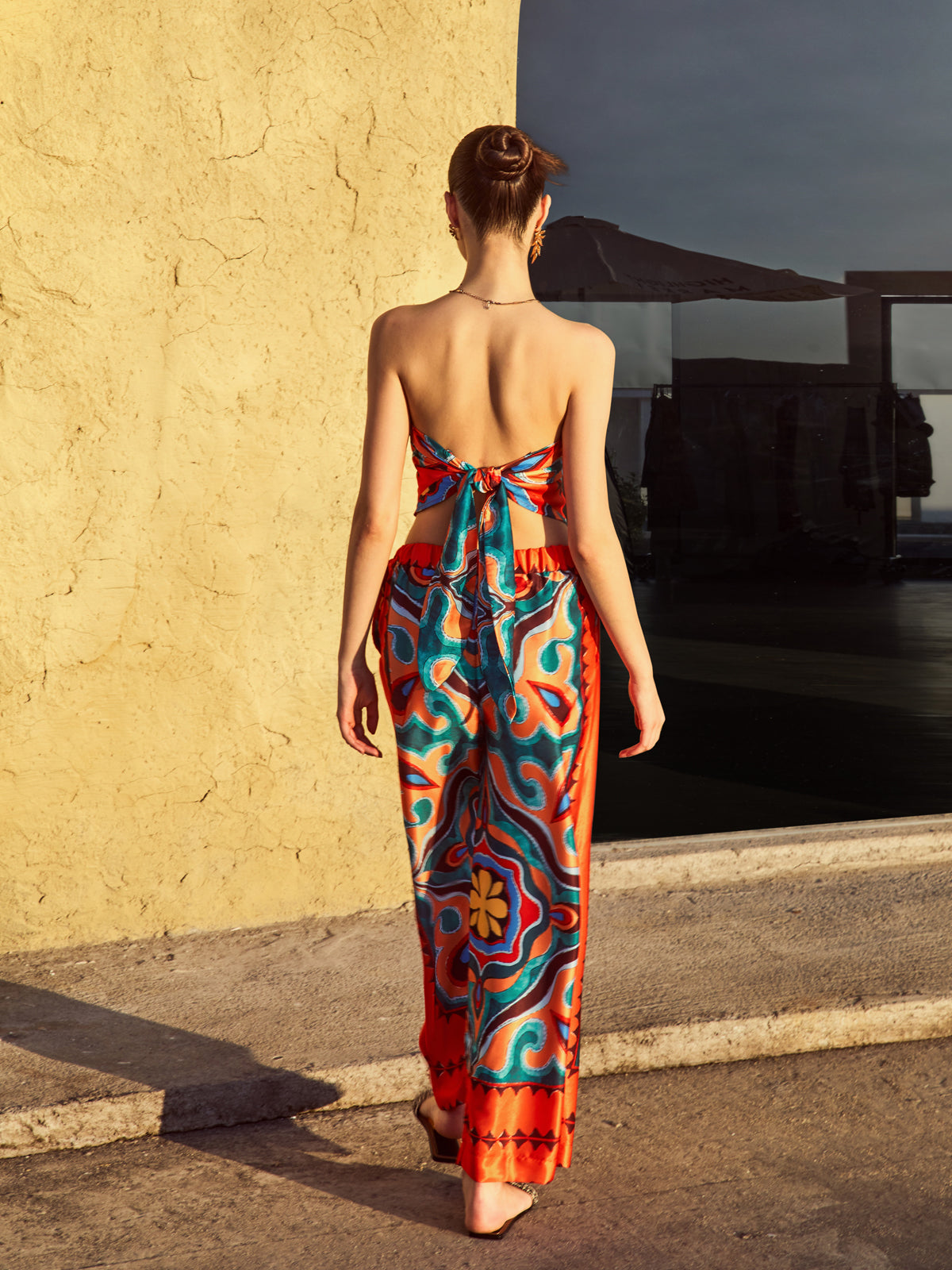 Flaming Passions Graceful Wide Leg Pants