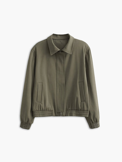 Effortless Charming Bomber Jacket