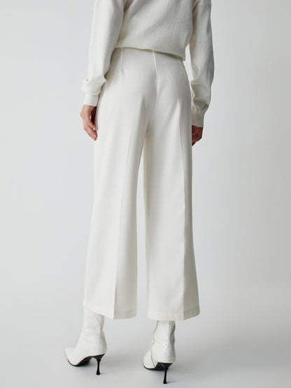 Effortless Wide Graceful Leg Culotte Pants