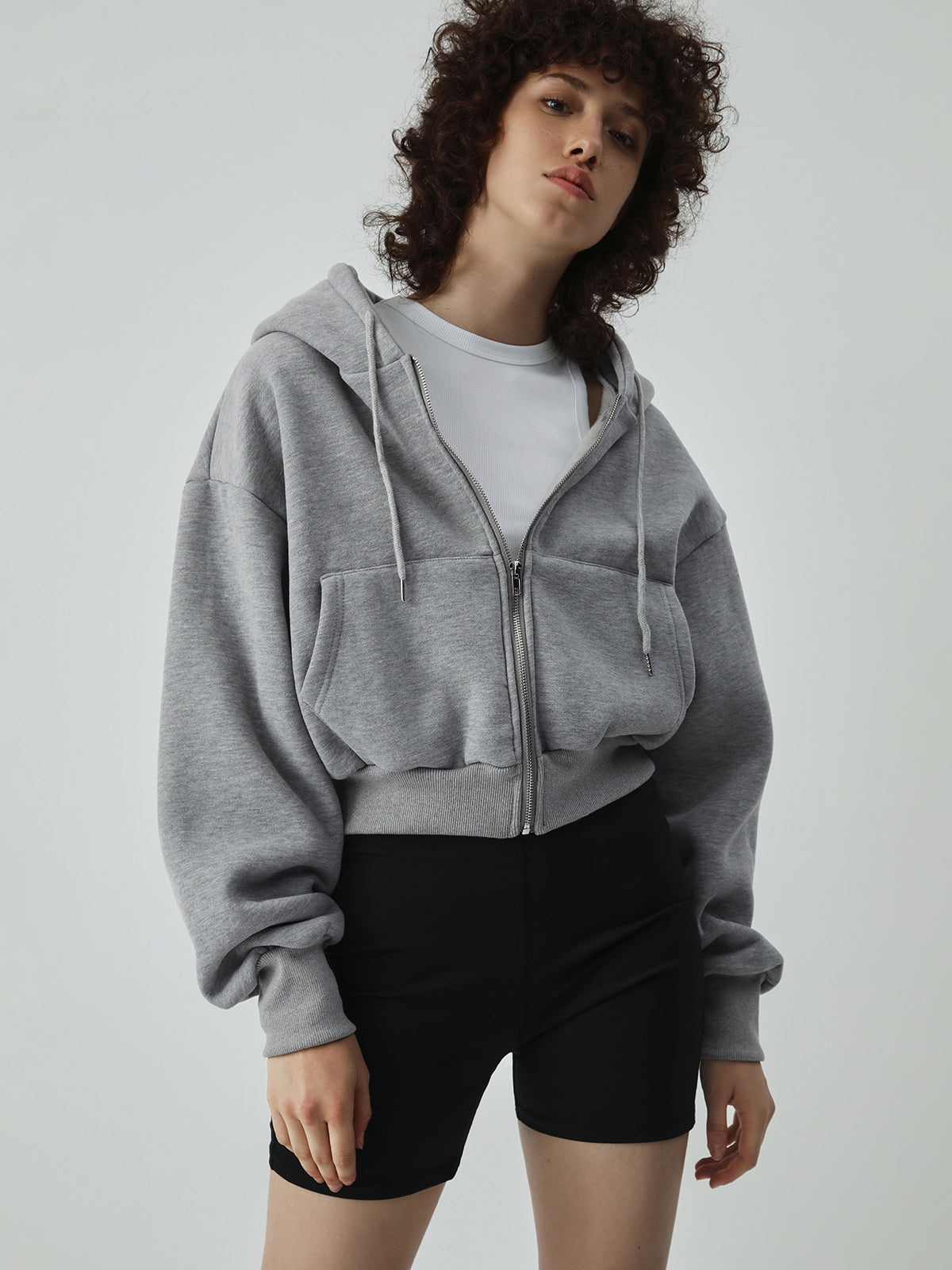 Athleisure Charming Crop Hoodie