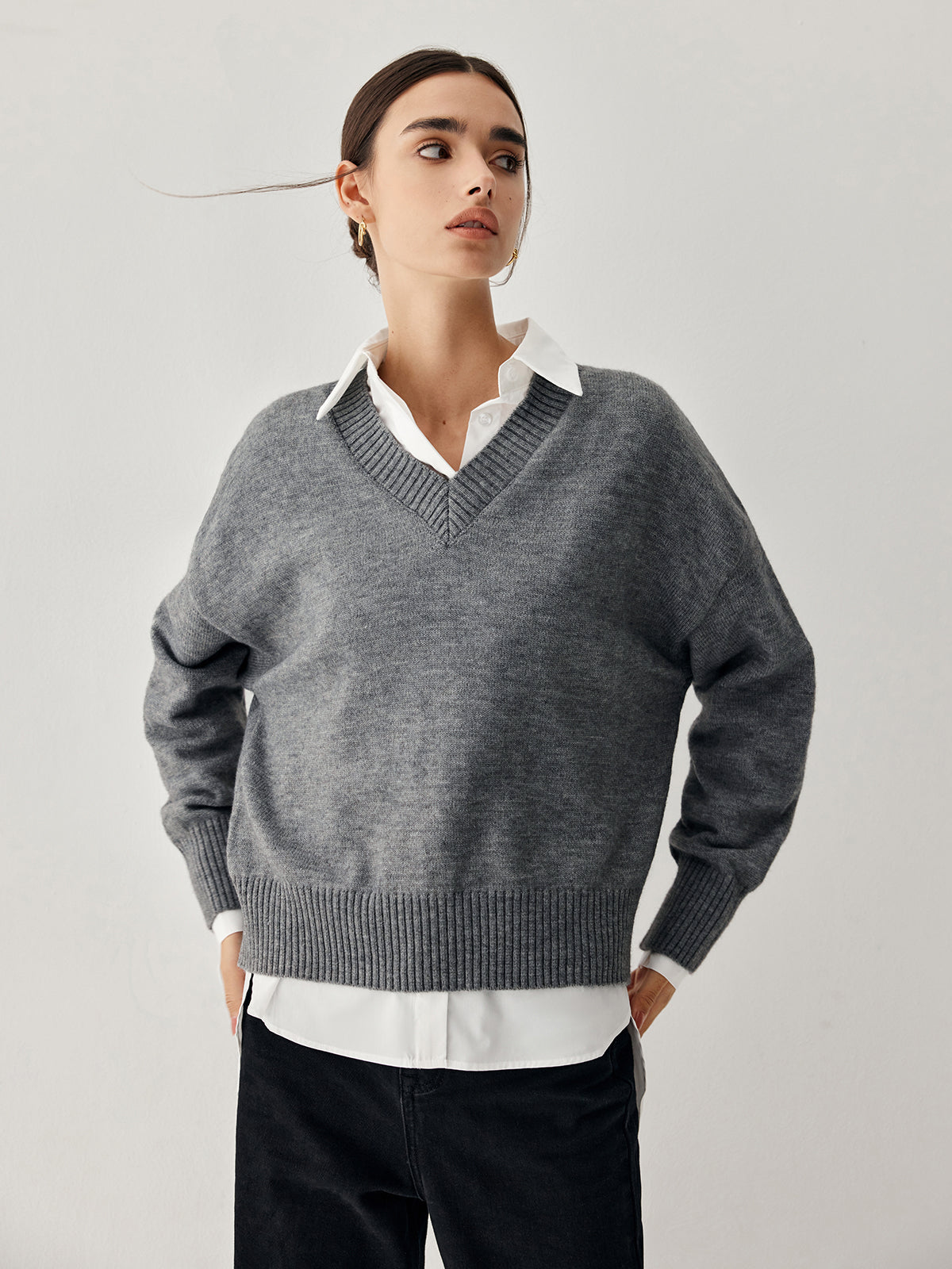 Charcoal Charming Sweater