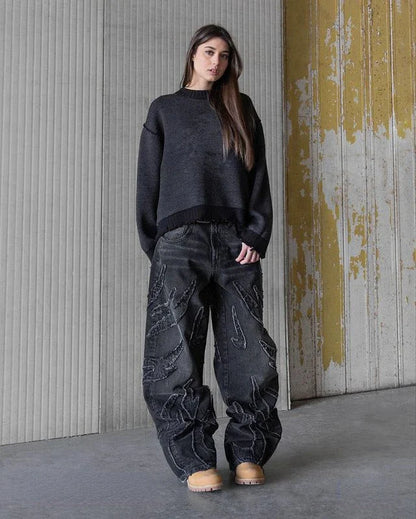 Grunge Y2K Retro Casual Halloween Pants