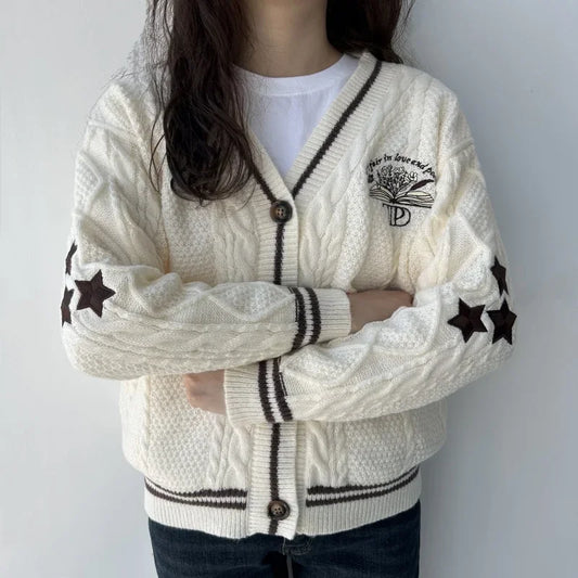 Book TTPD Embroidered V-neck Cardigan