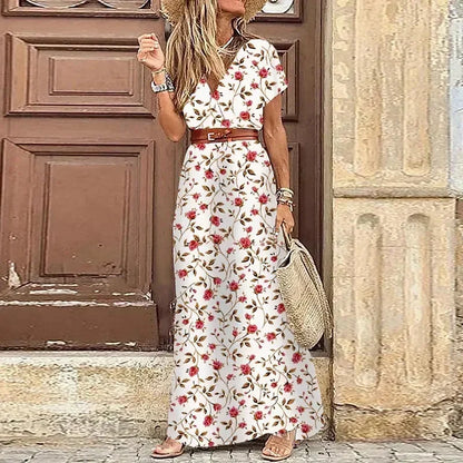 Elegant Evening Summer Long Boho Dress