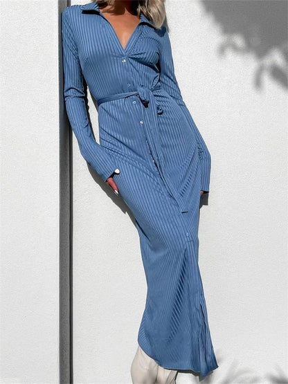 Elegant Women  Sleeve Shirt Solid Casual Buttons Up Party Beach Cocktail Club Vestido Streetwear