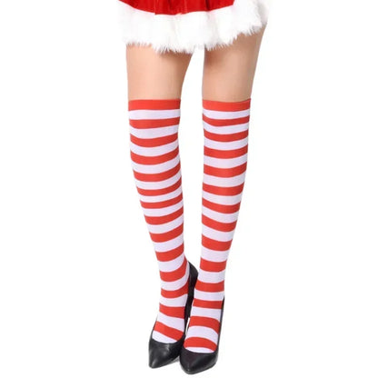 Adult Women Cosplay Sexy Christmas Santa Claus Elf Costume