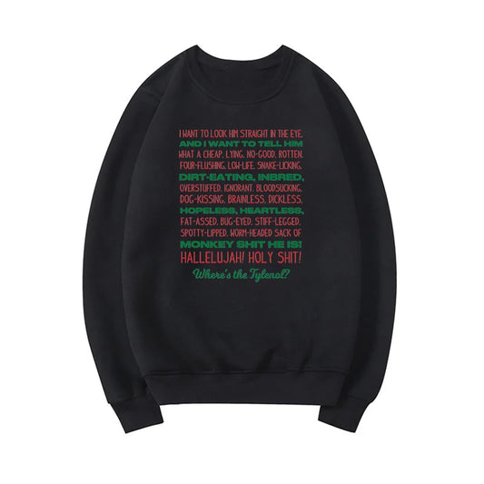 Funny Griswold Family Vacation Retro Unisex Christmas Hoodie Black / S Hoodies-L