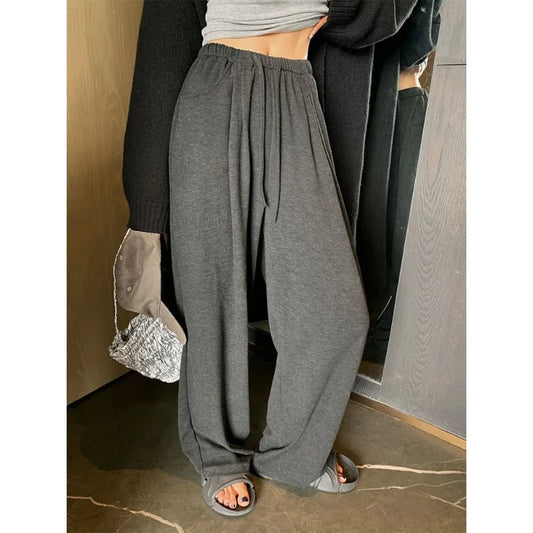 Grey Oversized Baggy Pants