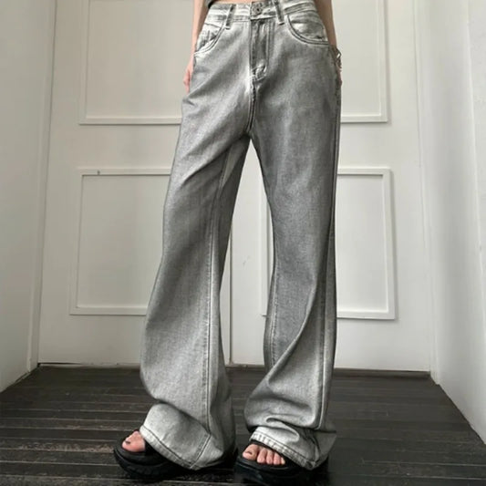 Y2K Vintage Loose Wide Leg Denim Pants