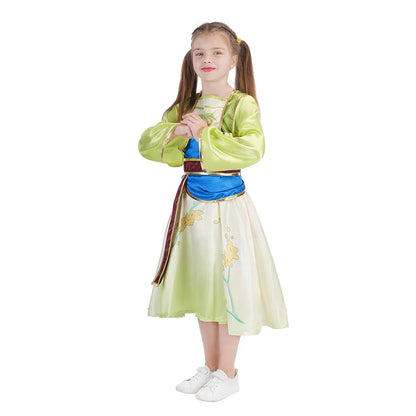 Elegant Kids Mulan Princess Dresses