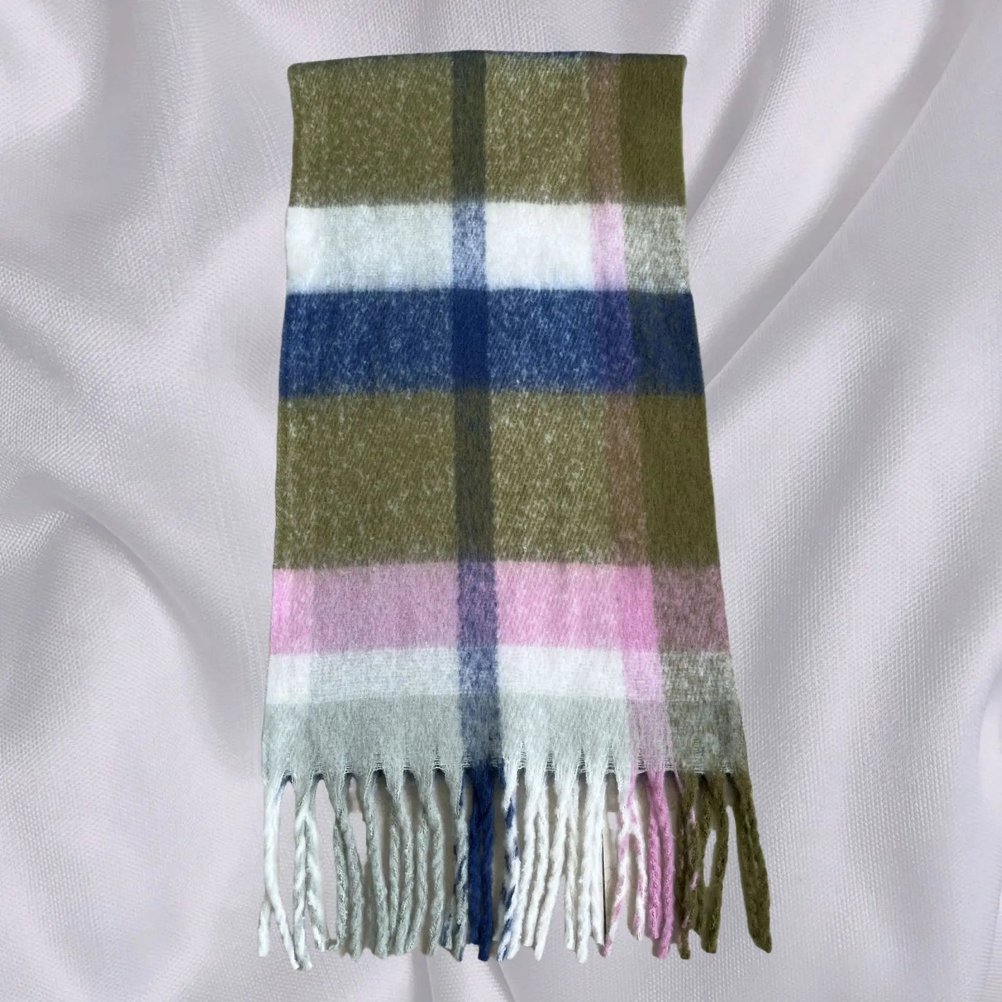 Minimalist Thickened Shawl Neck Scarf - Autumn Winter Imitation Cashmere