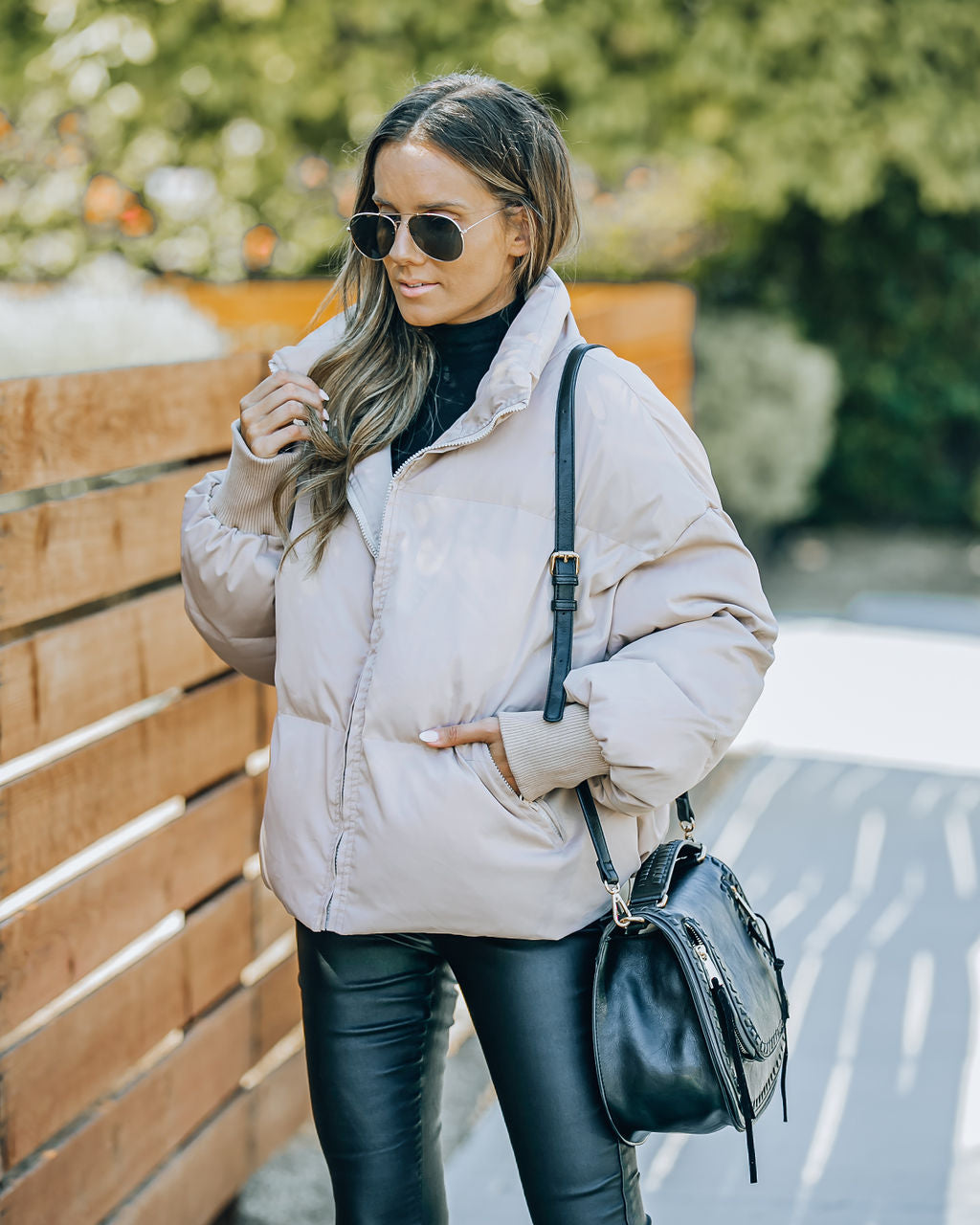 Alina Puffer Jacket - Natural