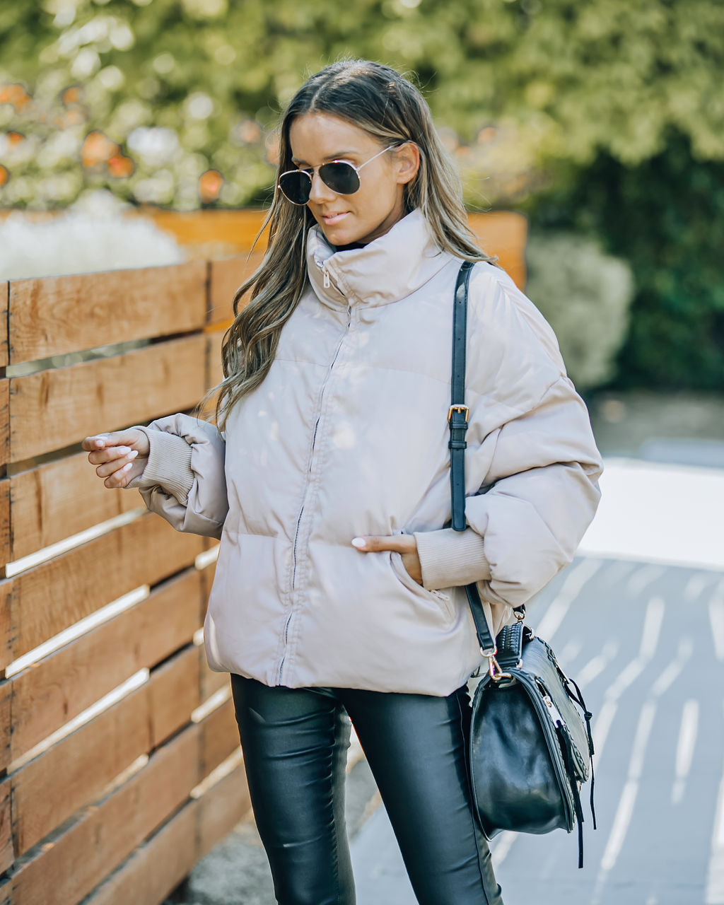 Alina Puffer Jacket - Natural