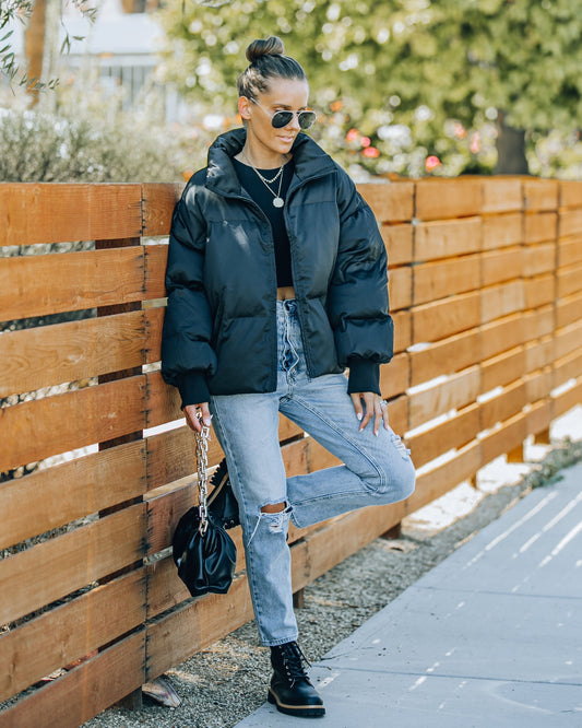 Alina Puffer Jacket - Black