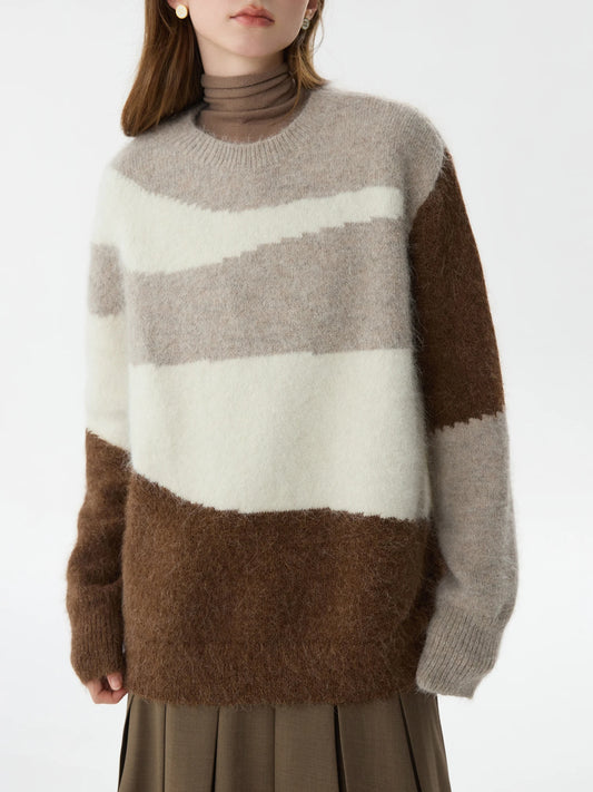 Alpaca Chic Loose Warm Sweater Sweater