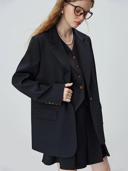 Simple Temperament Casual Popular All-match Loose New Chic Comfortable Coat