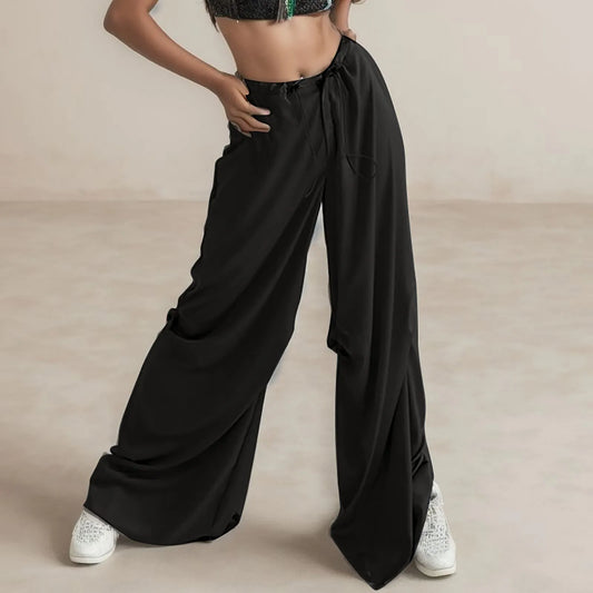 Breathable Chiffon Culotte Wide Pants