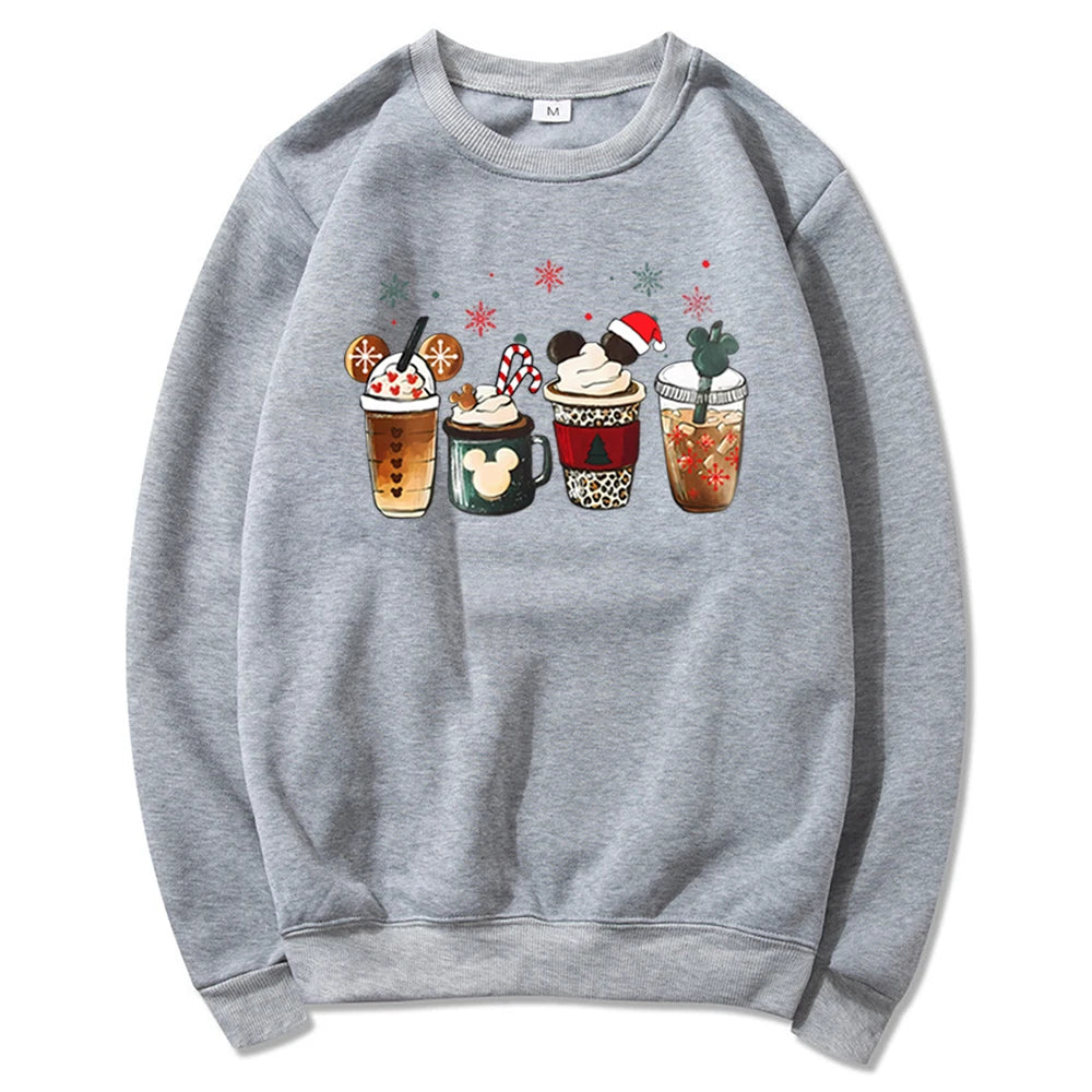 Charming Gingerbread Coffee Magic Kingdom Christmas Hoodie