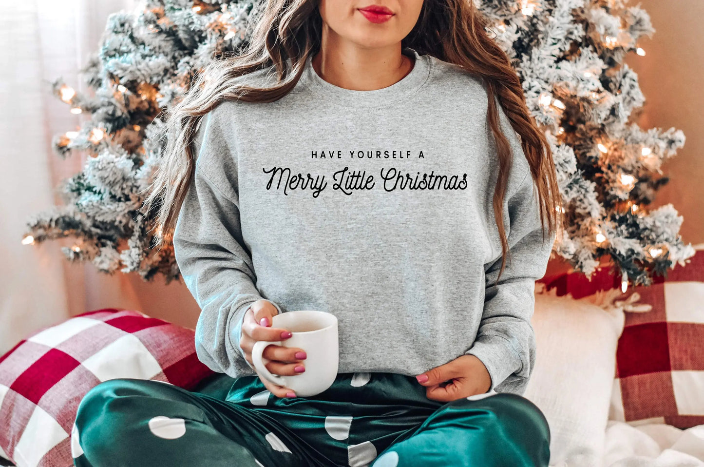 Merry Little Christmas Voguish Campus All-match Female Christmas Hoodie