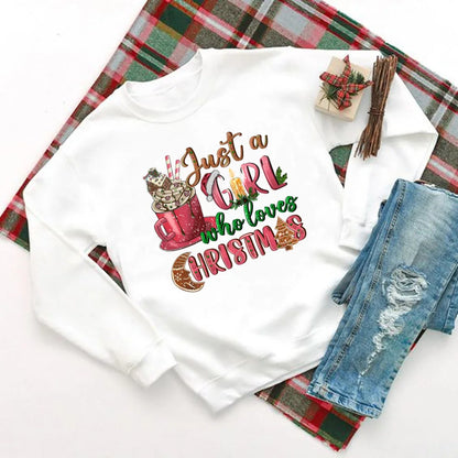 Delicious Hot Cocoa Chocolates Cake Printed Christmas Hoodie