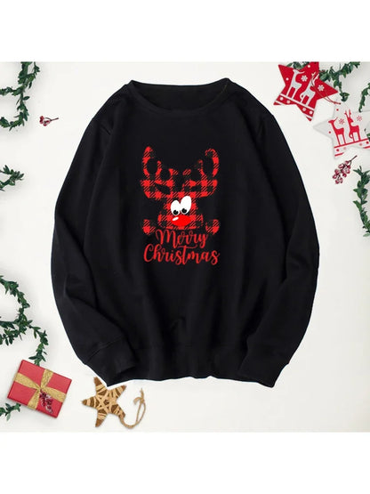 Wonderful Time of Year Buffalo Plaid Trees Pullover Christmas Hoodie