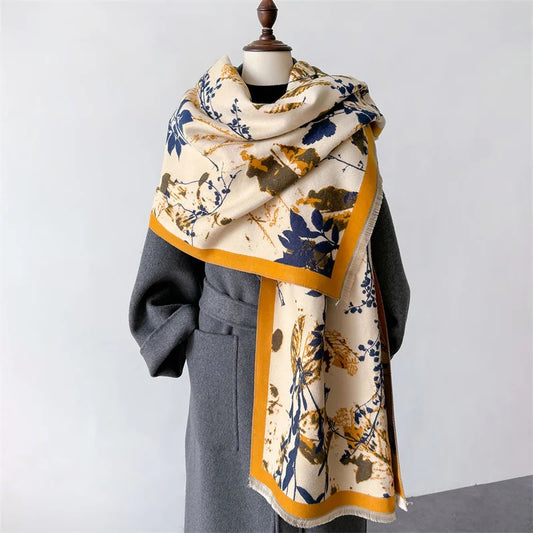 Luxury Pashmina Shawl Winter Scarf