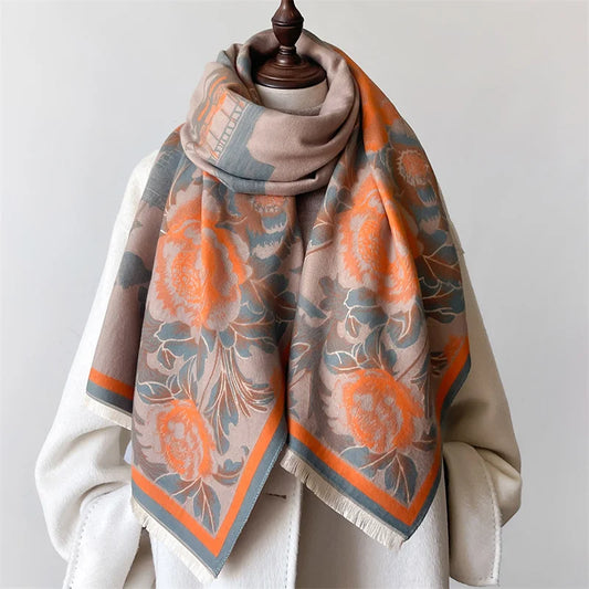 Luxury Winter Pashmina Blanket Scarf