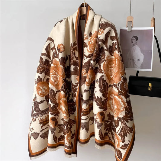 Luxury Winter Pashmina Blanket Scarf