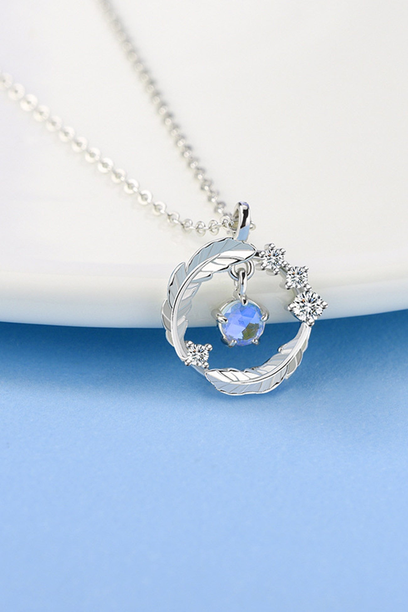 Feather Necklace Jewelry