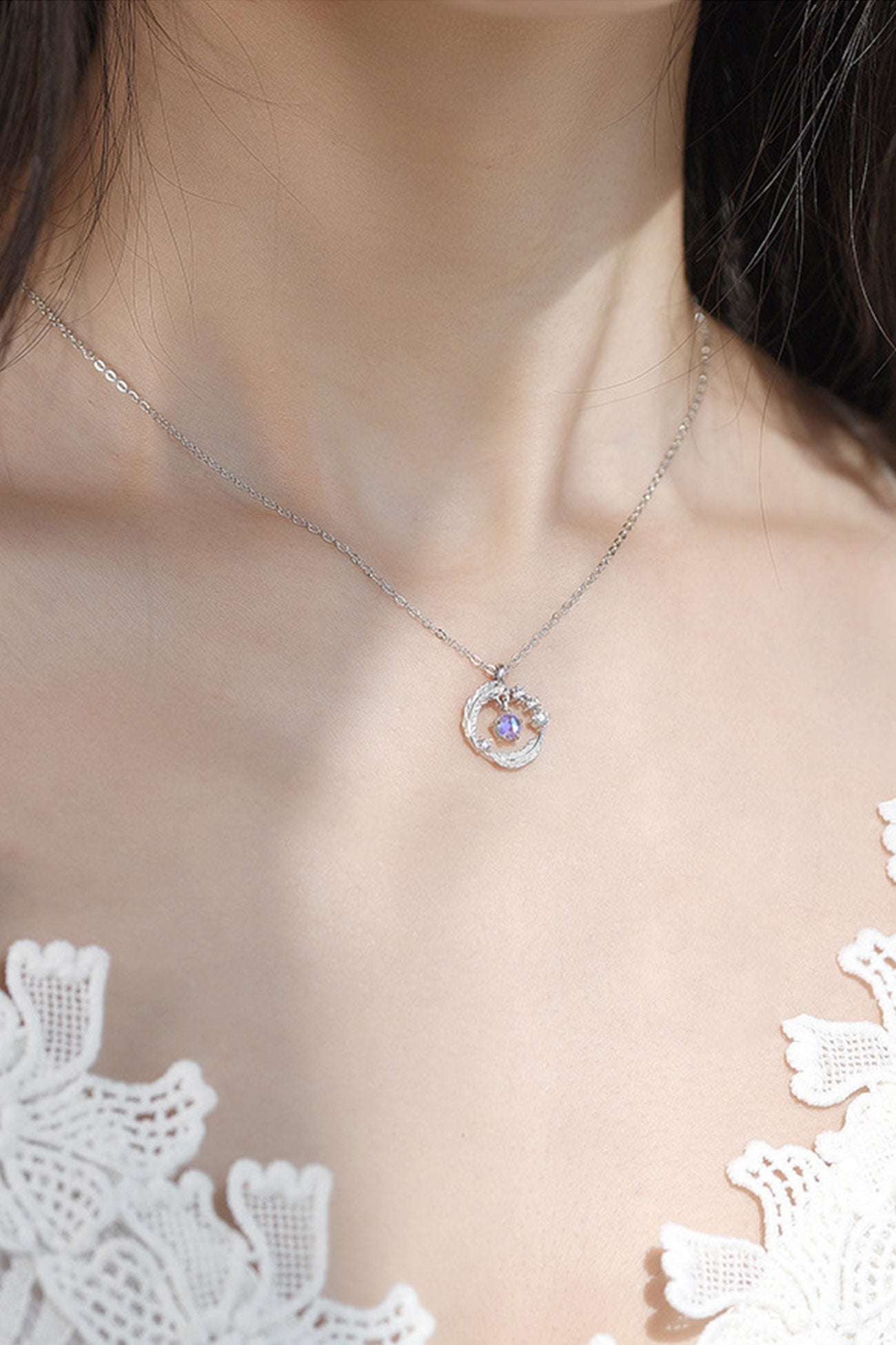 Feather Necklace Jewelry