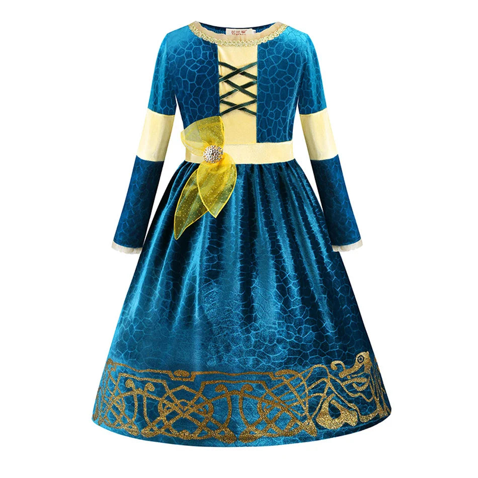 Colorful Magical Princess Kid Dresses