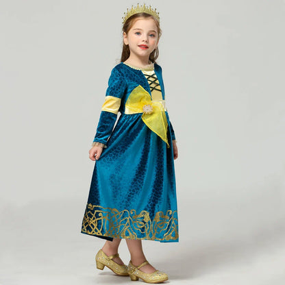 Colorful Magical Princess Kid Dresses