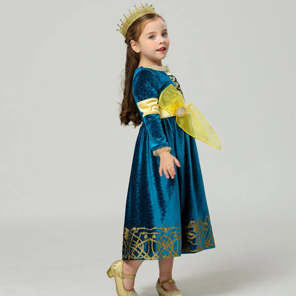 Colorful Magical Princess Kid Dresses