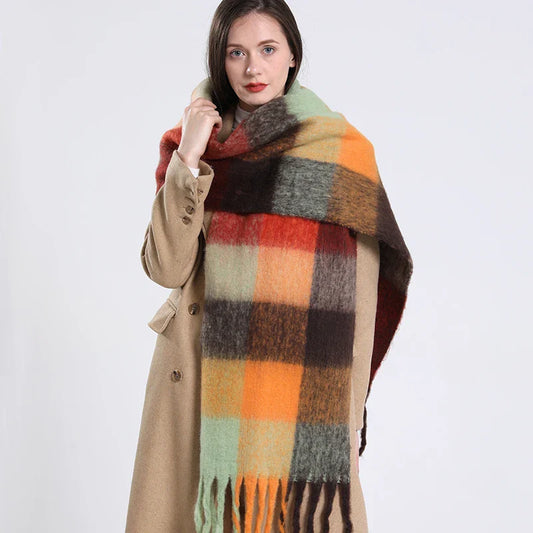 Luxury Winter Cashmere Shawl Wrap Scarf