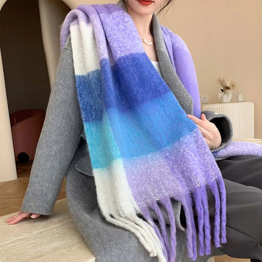 Luxury Winter Cashmere Shawl Wrap Scarf