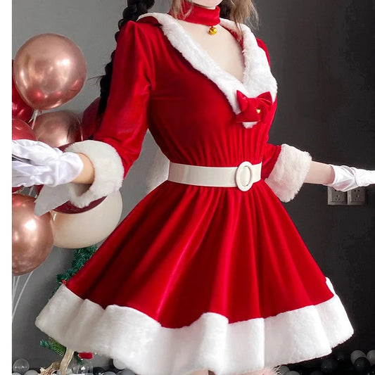 Seductive Sexy Maid Christmas Costume New Year Christmas Costume