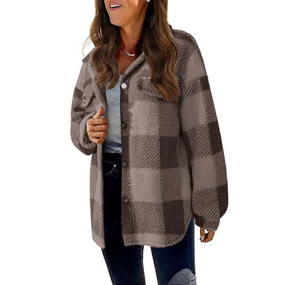 Plaid for Casual Coat Wear