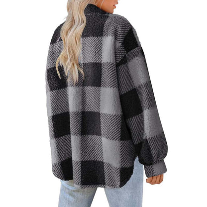 Plaid for Casual Coat Wear