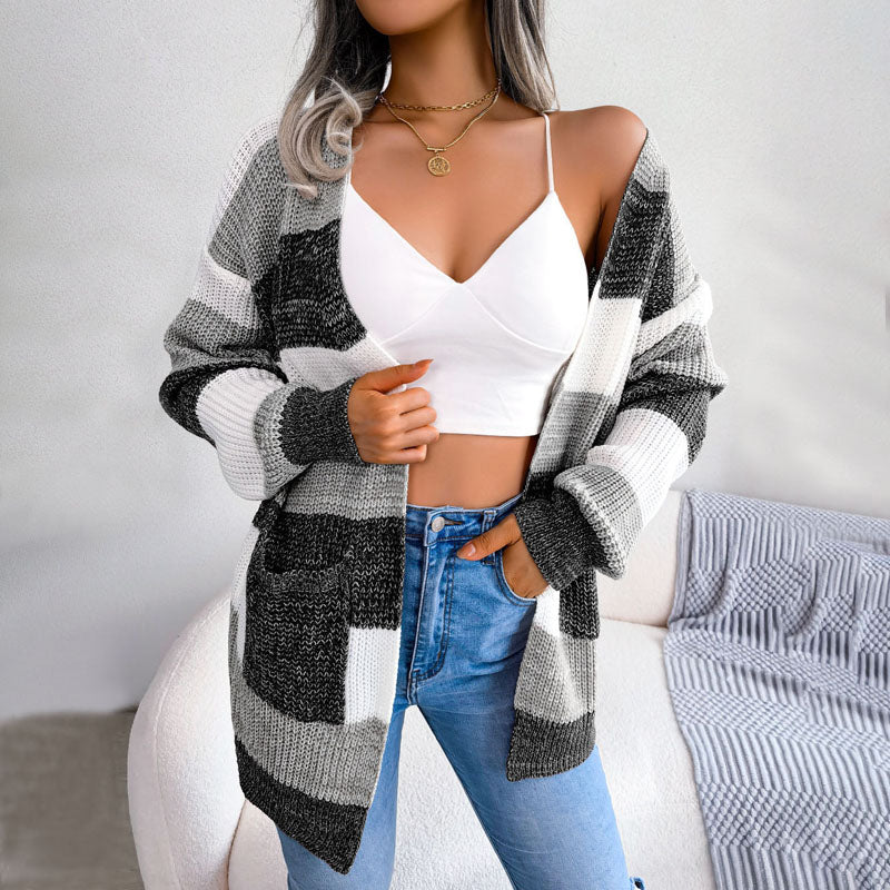 Striped Cardigan