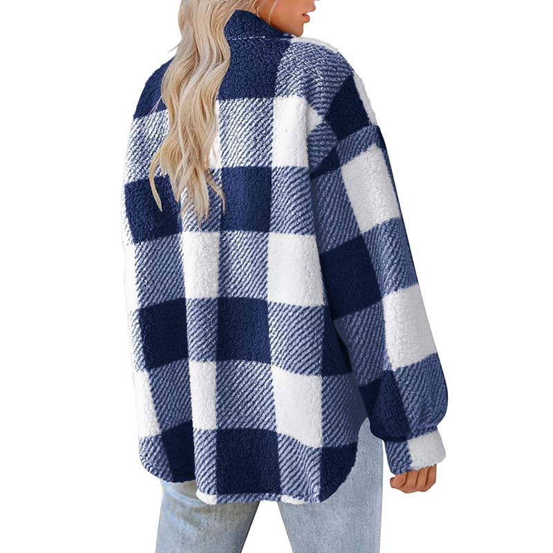 Plaid for Casual Coat Wear