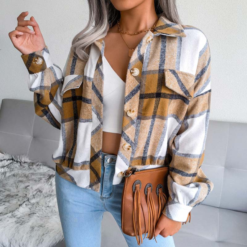 Plaid Retro Coat